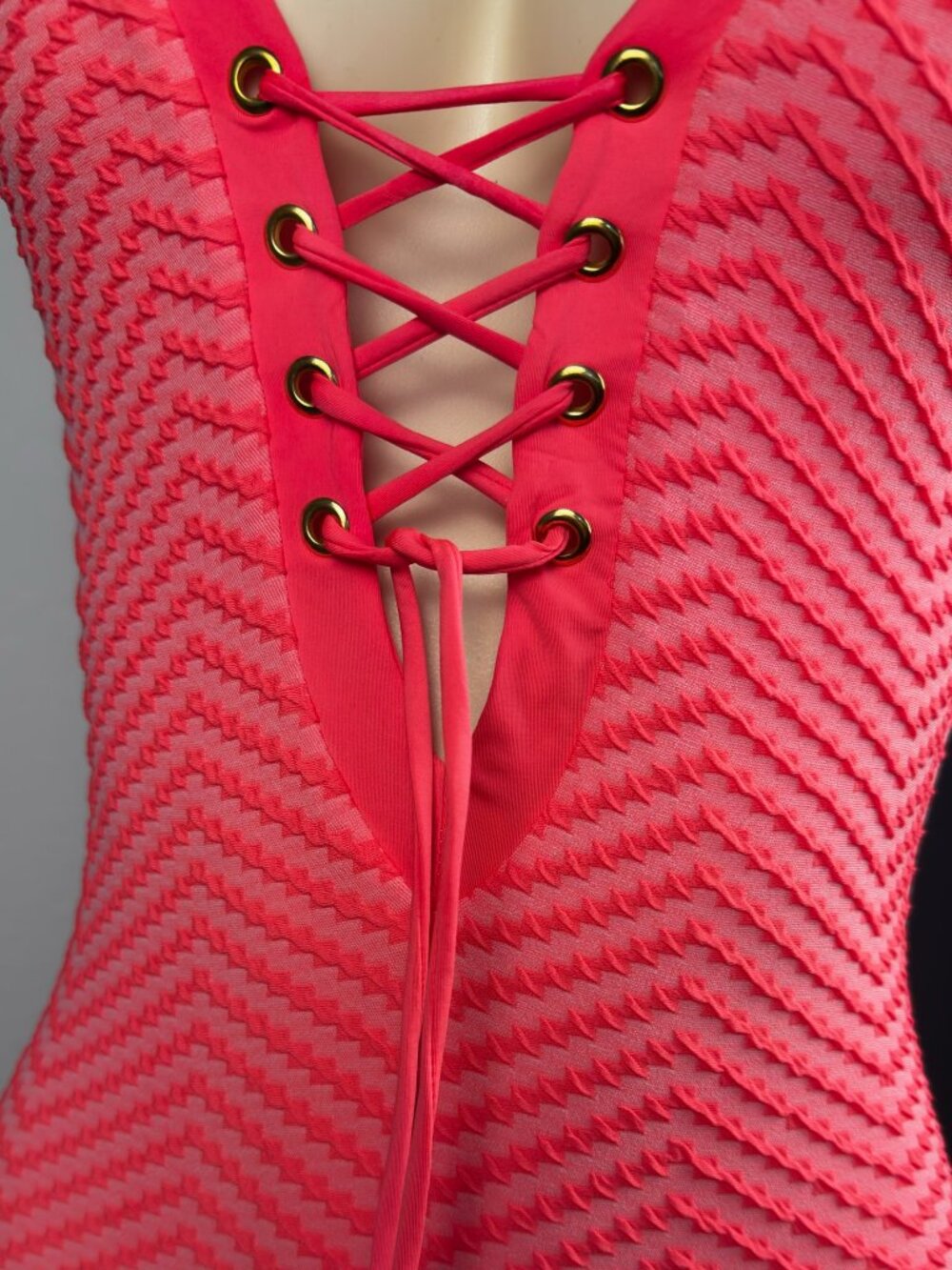 BECCA Plunge One-Piece Swimsuit